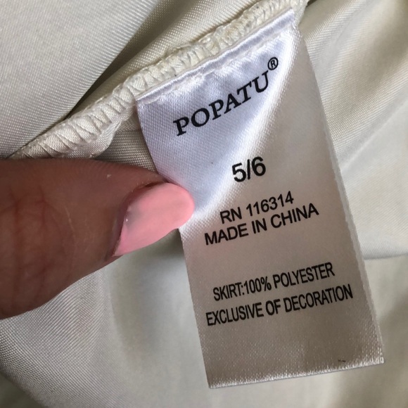 Girls’ Tutu with Embroidered Flowers - Picture 9 of 10